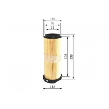 HAVA FILTRESI (OM646) C-CLASS W204 08>14 S204 08>14 C204 11> - BOSCH F026400214