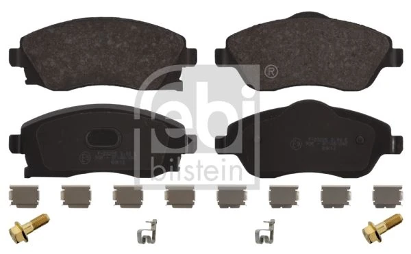 Opel Fren Balatası On Combo C Corsa C 1.3 1.7 Cdti 01 > Meriva 03 > Tigra 04 > - Febi 16748