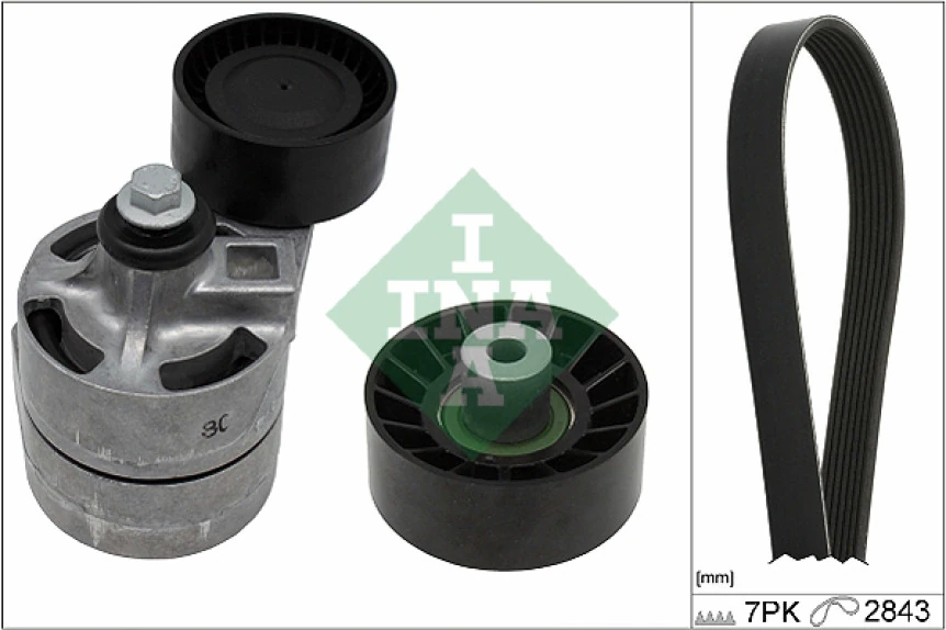 Ford V Kayıs Seti - 6c1q 6c344 Ab/6c1q 6c301 Hc - İna 529 0364 10