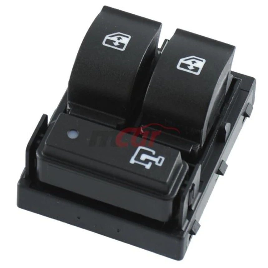 Fiat Cam Acma Kumanda Anahtarı Sol (cercevesiz Yesil) Boxer IV Jumper IV Ducato IV 14 /> - Kraw An-238b