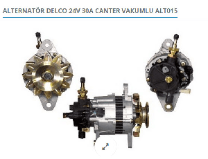 ALTERNATÖR-MT 24V 30A  EM.CANTER VAKUMLU - DODO-ALT015