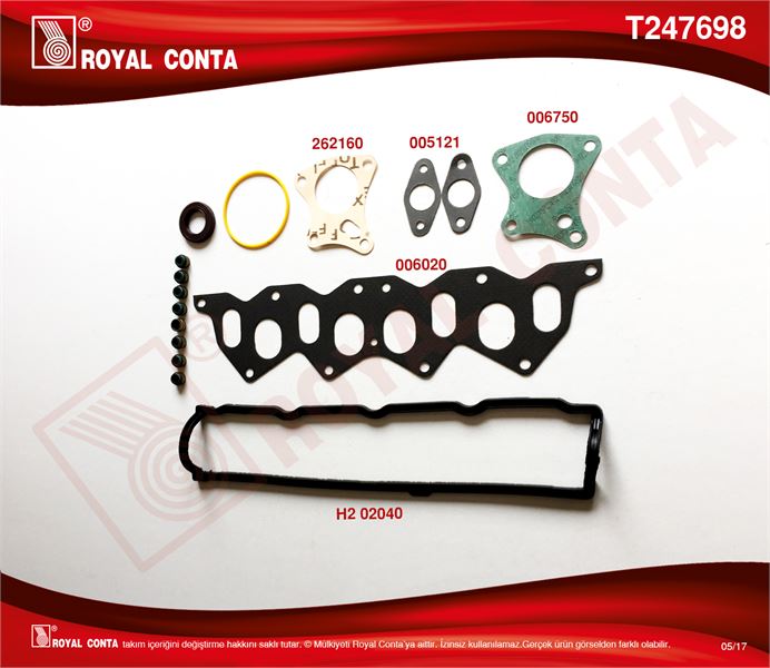 UST TAKIM CONTASI R19 D EXPRESS CLIO MEGANE SKT KECE - ROYAL T247698