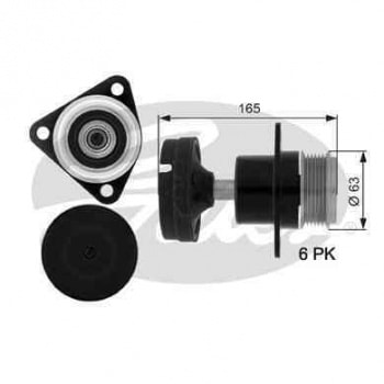 ALTERNATOR KAPLINI (SAFT RULMANI) FOCUS (01 04) CMAX (05 ) FOCUS II (04 ) MONDEO (07 ) CONNECT (02 ) - GATES OAP7050