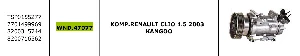 Unıversal Klima Kompresörü>renault Clio 1.5 2003   Kangoo - Wondo-47077