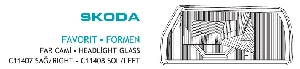 Unıversal Far Camı-Skoda Favorıt-Formen  Sağ - Ayfar-C11407