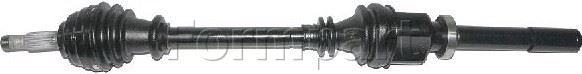 ON AKS KOMPLE SAG MEGANE II 02>09 1.6 16V 2.0 16V OTOMATIK VITES U:804MM 23x23 - FORMPART 22380170/S
