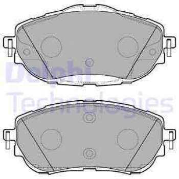 ON FREN BALATASI TOYOTA COROLLA 2013-> AURIS 2012-> 1.33 1.6 BENZINLI 1.4 D4D DIZEL - DELPHI LP2691