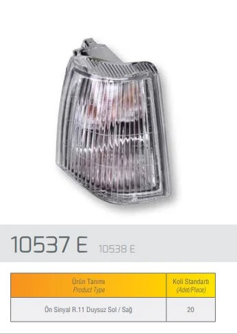 Renault Eski Sinyal Lambası Sag Duysuz R11 - Farba 10538d