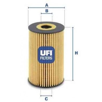 YAG FILTRESI CADDY III CRAFTER A3 A6 IBIZA LEON FABIA GOLF VI JETTA PASSAT POLO T5 T6 AMAROK 1,6 / 2 - UFI 25.106.00