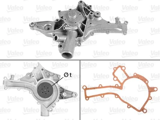 Mercedes Devirdaım Pompası (m112) W203 00>07 W210 97>02 W211 03>08 W163 98>05 W220 98>05 - Valeo 506787