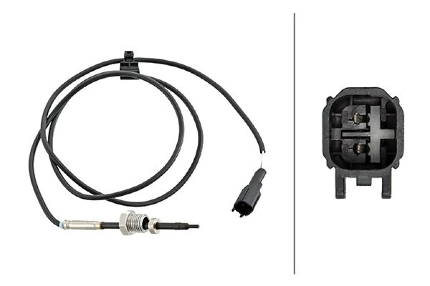 Ford Egsoz Sicaklık Sensörü - Siyah - Hel 6pt 358 181-781