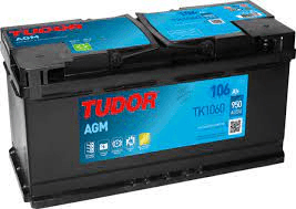 AKU 12V 106 AH  950A START STOP AGM L06 (392X175X190) - TUDOR TK1060