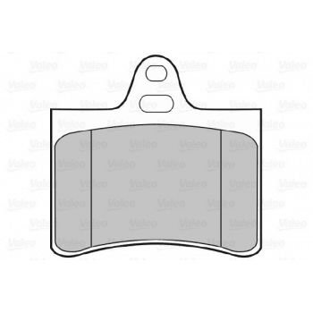 PSA ARKA FREN BALATASI C5 1.8 16V.2.0 16V.2.0 2.2 HDI.3.0 V6 03 / 01> - VALEO 670418