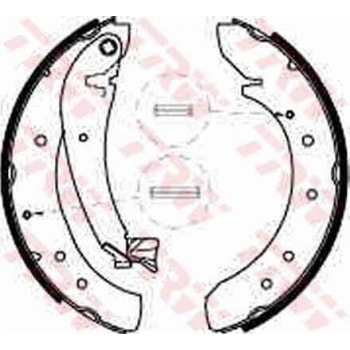 ARKA FREN PABUCLU BALATA BOXER JUMPER DUCATO 1800KG EXPERT III JUMPY III SCUDO III 06> - TRW GS8546