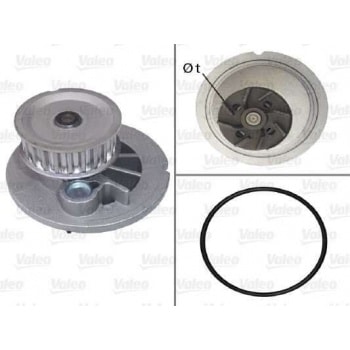 DEVIRDAIM SU POMPASI ASTRA F ASTRA G CORSA C VECTRA B VECTRA C X16XEL Z16XE - VALEO 506703