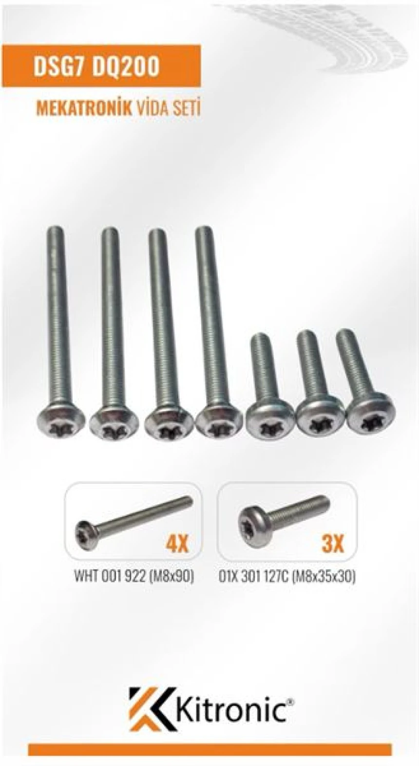 Vag Civata Takımı Vag Grubu Araclar İcin Dsg Sanzıman Mekatronık-7 Adet - Kitronıc 202c1