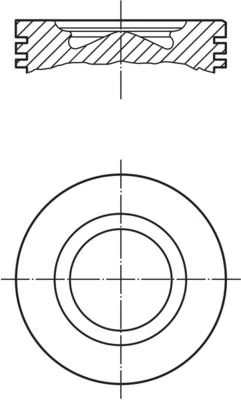 İveco Ticarı Piston Segman 88mm+0.60mm Farklı 20 Kisa Ducato 06> 2.3 Jtd (euro IV F1ae0481d) - Mahle 007pi00109012