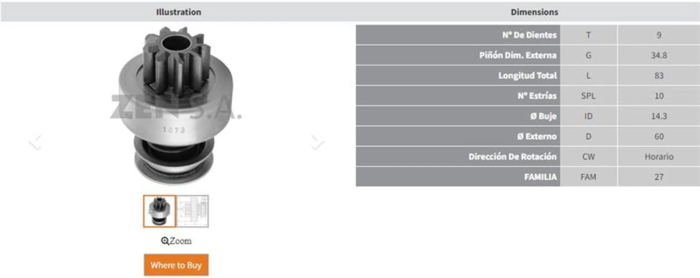 Unıversal Traktor Mars Dislisi 9 Dis Lamborghını Same Traktor - Zen 1073