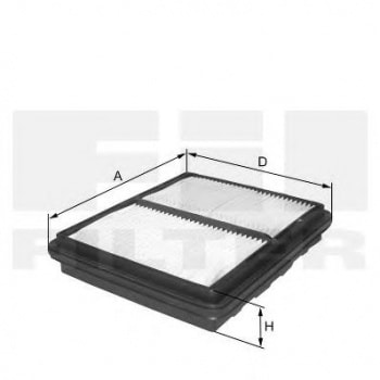 HAVA FILTRESI HONDA EURO CIVIC 1.5 1.6 1996-2000 - FIL HP5012