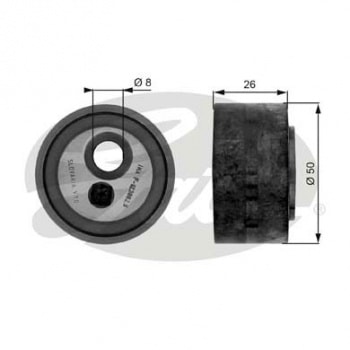 ALTERNATOR GERGI RULMANI PARTNER BERLINGO BOXER DUCATO P206 306 406 806 C5 JUMPER 2.0HDI 2.0JTD (99 - GATES T36067