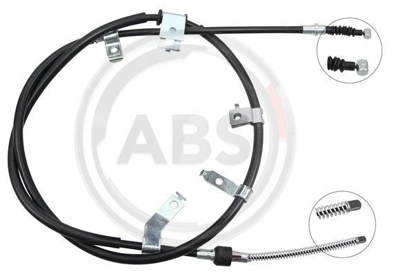 Mitsubıshı Ticarı El Fren Teli Arka Sol Mitsubıshı L200 2.5 DID 4x2-4×4 2006-> - Cavo 3302 666