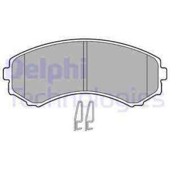 ON FREN BALATASI PAJERO III 3,2 3,5 V6 GDI DI D 00>10 - DELPHI LP1462
