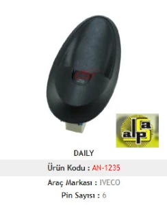 Unıversal Cam Anahtarı Sağ-İveco Daily Sağ Tekli - Mcar-An1235