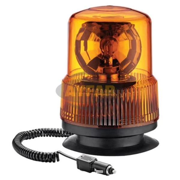 Unıversal Truck Doner Trafık İkaz Lamba Miknatıslı 12v H3 Sarı - Ayfar Tr 502