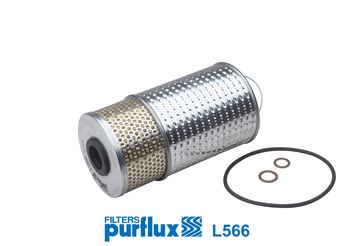 Mercedes Yag Filtresi (om601, Om602, Om603) 190 W201 88>93 W202 93>00 W124 89>93 W140 93>98 Unımog - Purflux L566