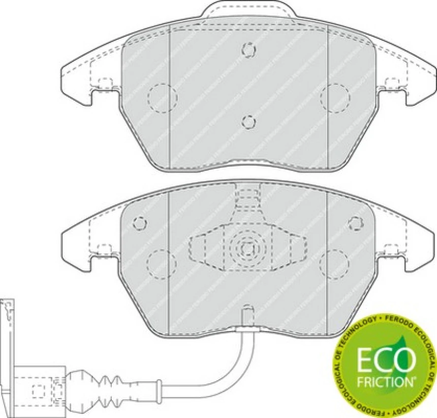 Vw Fren Balatası Ön - Gdb1550 - Frd Fdb1641
