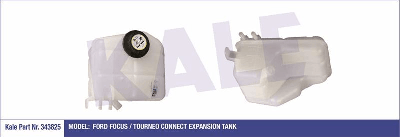 RADYATOR YEDEK SU DEPOSU CONNECT 1.8TDCI 02>13 FOCUS 1.6 ZETEC 1.8TDCI 98>05 - KALE 343825