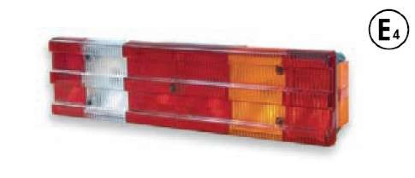 Mercedes Truck Stop Lambası Kanallı Sag Amp Soketli Plakasız Mercedes Actros / Axor / Axor II / Actros Mp2-Mp3 / Uz - Mars 610948