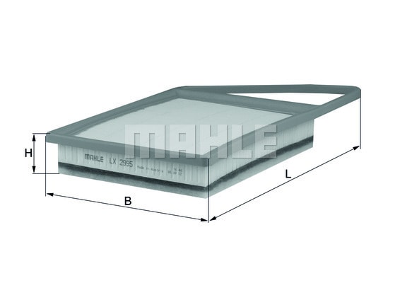HAVA FILTRESI P208 P308 3008 P508 5008 P207 PARTNER TEPE BERLINGO III C3 PICASSO C3 III DS3 DS5 C4 I - MAHLE LX2995