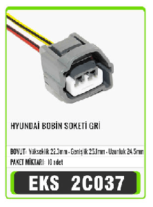 SOKET> HYUNDAİ BOBİN   S2055 - EKS-2C037