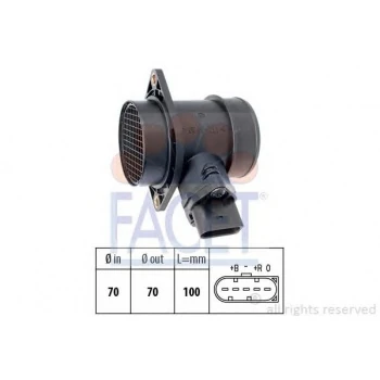 Vag Hava Debimetresi Passat Superb A6 A6q 1.8t Awt Awm 00>05 - Facet 10.1212