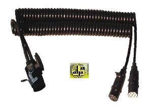 Unıversal 15 Ve 7 Pls.fişli Adaptör Kablosu-4.50 Mt  2(6x1+1x1,5)  Tek Giriş-Çift Çikiş - Sertplas-E4415f3p45