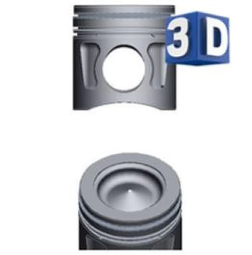 Ford Truck Piston Segmanlı 0.20 Dusuk (std) - Ford Cargo / 1838-3235-4136 - Goetze 87-72741 Std1