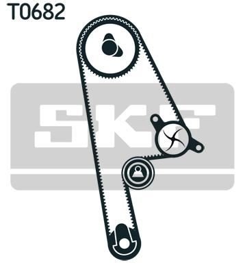 EKSANTRIK RULMAN KITI (TRIGER SETI) HONDA CIVIC 1.6 16V 2001-2006 (104×220) - SKF VKMC93616