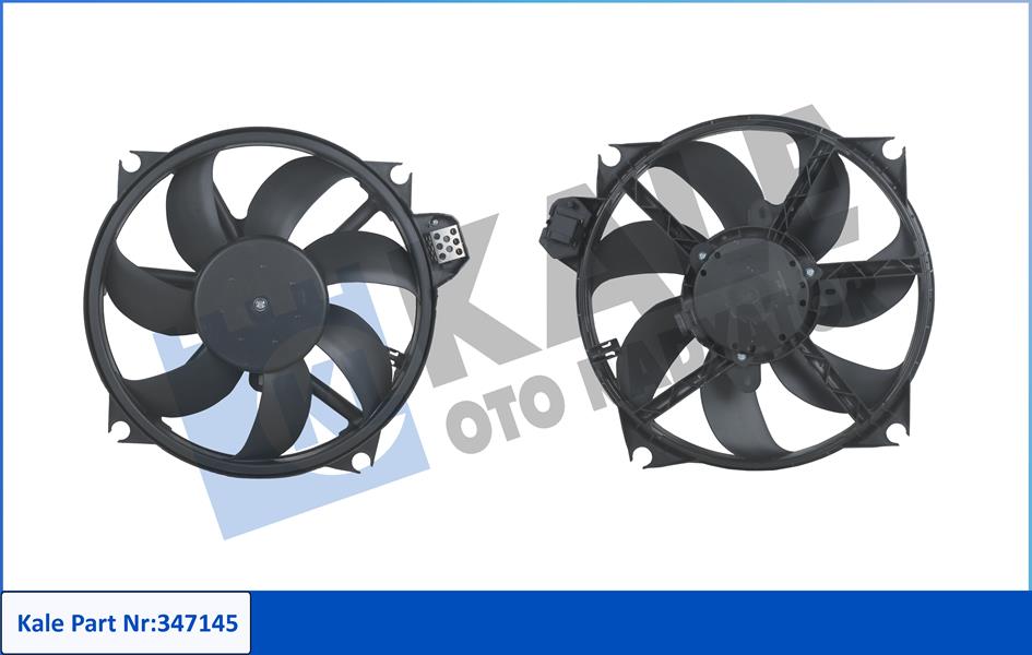 FAN MOTORU RENAULT MEGANE III 08> MEGANE III HB K4M 370W GRANDTOUR SW - KALE 347145