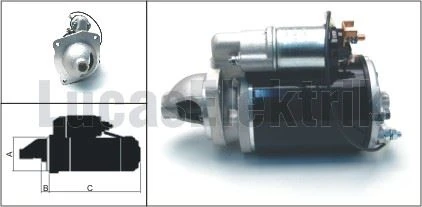 Ford Truck Mars Motoru - Ford Cargo / 2014 - 2517 - 2520 - Lucas 27554