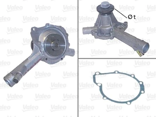 Mercedes Devirdaım Pompası (m111) W202 95>00 S202 96>01 C208 97>00 A208 98>00 W210 97>02 S210 97>03 R170 96>0 - Valeo 506660