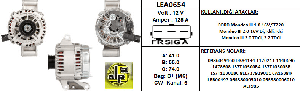 ALTERNATÖR> 14V/125A FORD MONDEO III 1.8,2.0 CARGO 113709 - LUCAS-LEA0654