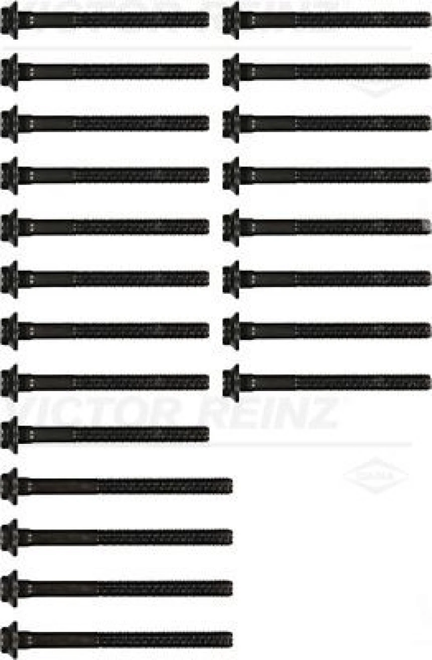 Mercedes Silindir Kapak Saplaması Tk. (23'lu, Om605) W202 93>00 W124 93>95 W210 95>99 - Victor Reinz 14-32033-02