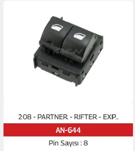 Unıversal 209 - Partner - C3 - C4 Cactus - Berlingo İkili - Mcar-An644