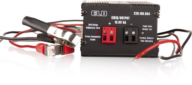 AKU SARJ CIHAZI 3A / SAAT 24V LEDLI - ELO 220.100.005