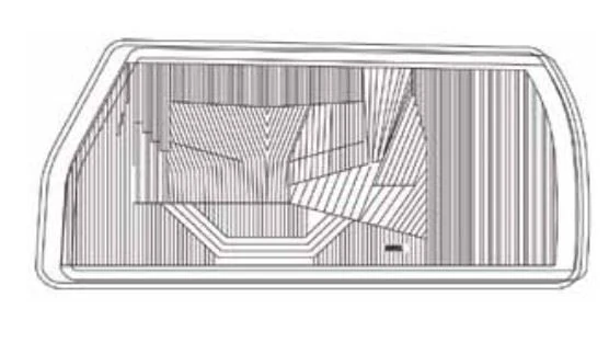 Vag Far Camı Sol Favorıt Formen - Ayfar 11408
