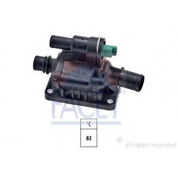TERMOSTAT KOMPLE MUSURLU FIESTA 1.4TDCI 02> 107 207 307 206 1007 NEMO BIPPER C1 C2 C3 C3 II C3 PLURI - FACET 7.8486