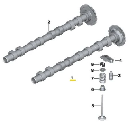 Bmw Eksantrık MILI Bmw F10 F20 F21 LCI F40 F22 F23 LCI E90 F30 G30 Emme N47 - Estas Est04040