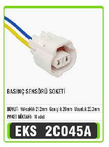 SOKET>BASINÇ SENSÖRÜ   S2065 - EKS-2C045A