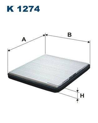 Chevrolet Polen Filtresi Chevrolet Spark M300 10> - Filtron K 1274